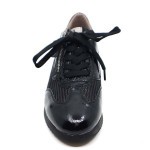 DL Sport sneaker zwart lakleer 5858